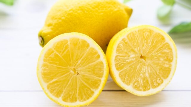 老化防止効果のあるレモン
